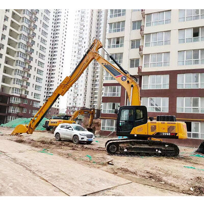High Efficiency 20-27 Ton Excavator 10-12m Sliding Boom Arm Telescopic Arm for Construction