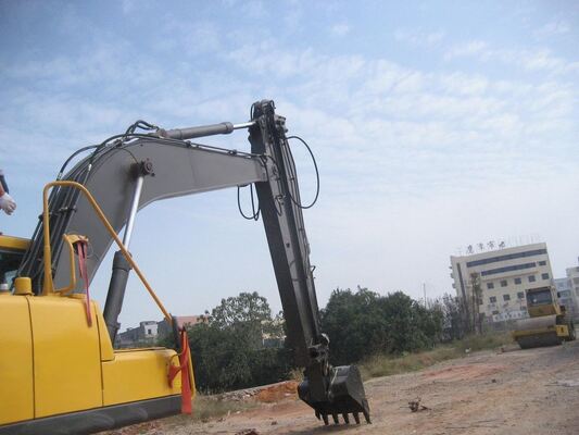 High Efficiency 20-27 Ton Excavator 10-12m Sliding Boom Arm Telescopic Arm for Construction