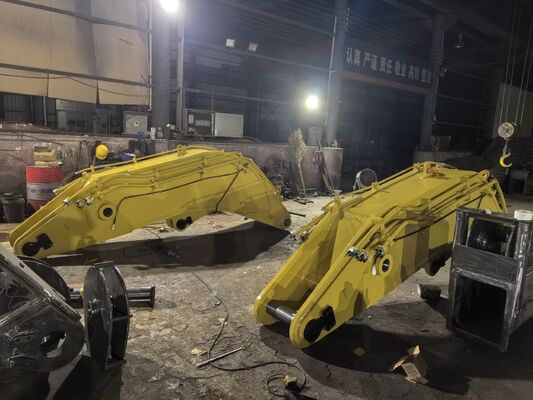 10-36 Ton Excavator Tunnel Boom Short Arm For Narrow Tunnel Basement Construction OEM Customized