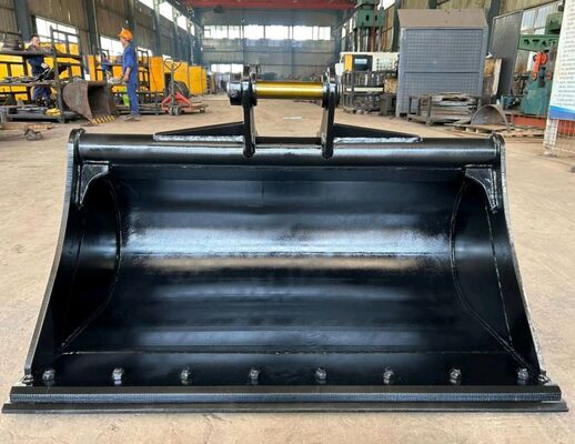 Excavator Mud Bucket 2000mm Width Ditch Cleaning Bucket for 25-30 Ton Excavator Custom Dredge Grading Bucket