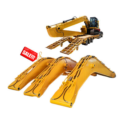 Two-section Long Reach Boom and Arm Custom for 20-30 Ton Excavator 12-18m Working Length