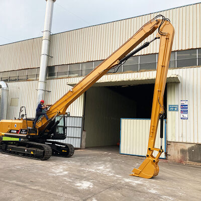 Customized Three Section High Reach Demolition Boom Arm 16-24m Suitable for 20-38 Ton Excavator for High Rise Demolition