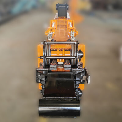 Long Reach Excavator Telescopic Arm Deep Trenching & Slope Grading Solution