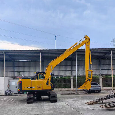 20 Ton Long Reach Excavator Extended Boom For Digging Sand Soil Silt