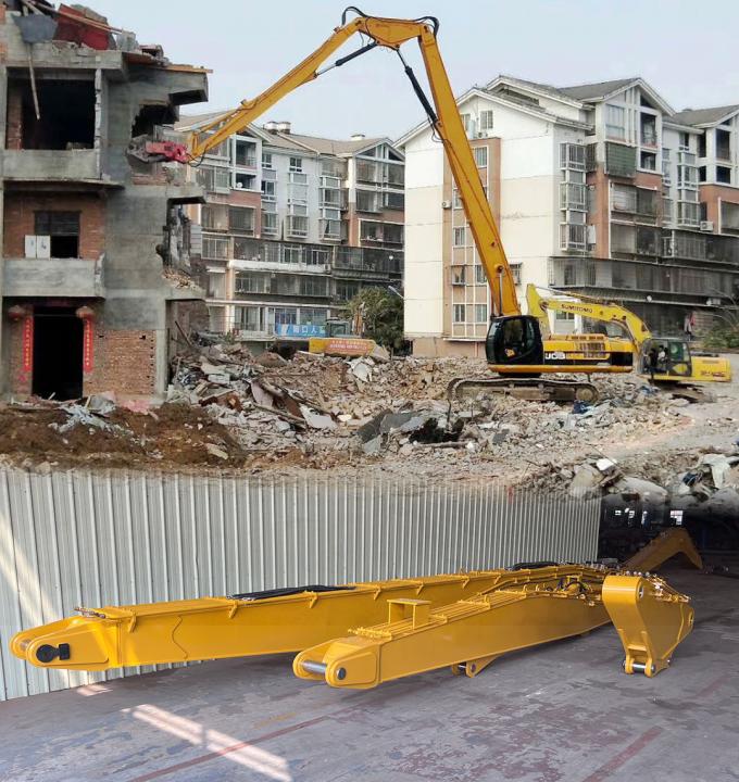 Demolition Arm Model 32m 35m Long Reach Demolition Boom Arm For Cat Hitachi Komatsu Sany
